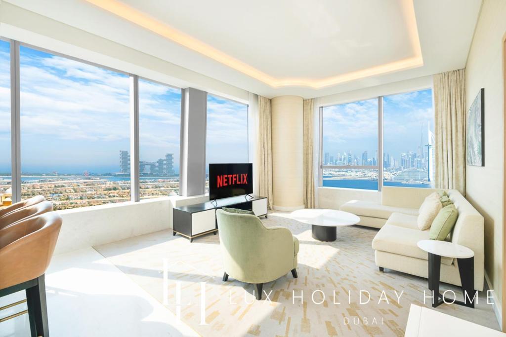 Lux Iconic Views At The Palm Tower Suite 4 Dubái Exterior foto